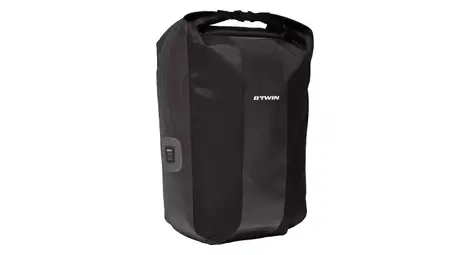 Elops 500 gepäckträgertasche 1 x 20l schwarz