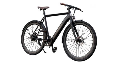 Vélo éléctrique urbain alérion cycles a. matt black