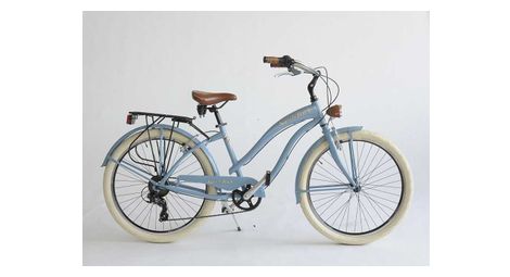 Velo via veneto cruiser 26 6v femme 43 bleu