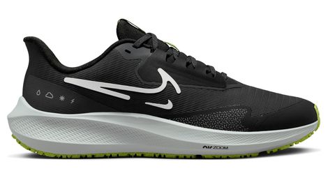 Zapatillas de running nike air zoom pegasus 39 shield negro verde 42.1/2