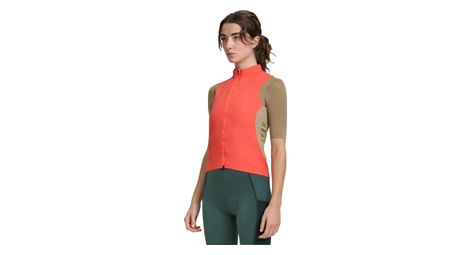 Maap alt_road thermal mars red sleeveless jacket women xs