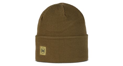 Gorro buff crossknit unisex marrón