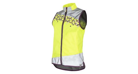 Veste sans manches réfléchissante wowow amy yellow