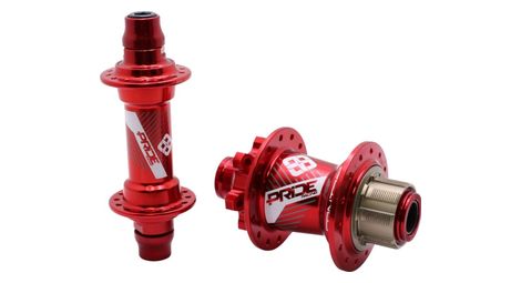 Moyeux pride control v2 28h exp rouge 10/15mm