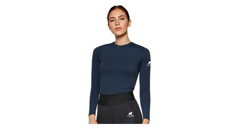 T-shirt technique fjork merino bjork ml 140 en laine mérinos – respirant, thermorégulateur et anti-odeurs – navy