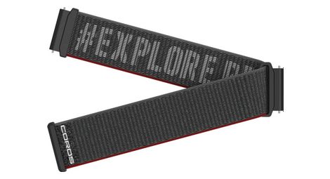 Coros 20 mm apex 2 / pace 2 nylon band black