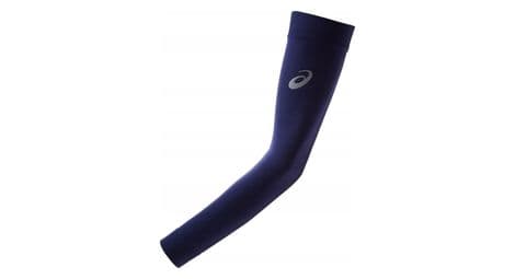 Manchettes asics run armsleeve unisexe bleu 