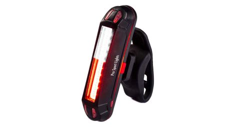 2 en 1 - eclairage de vélo rouge et blanc led 100 lumens