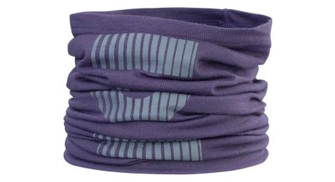 Tour de cou ion logo mérinos violet