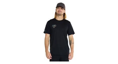 Maillot manches courtes dharco tech tee eddie noir homme