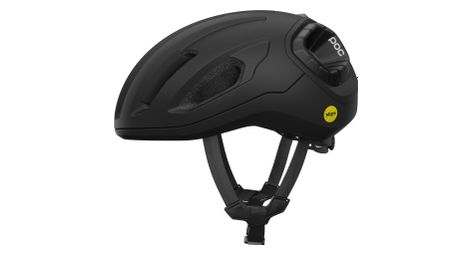Poc Amidal Mips Rennradhelm, schwarz
