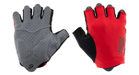 Spiuk anatomic short gloves red