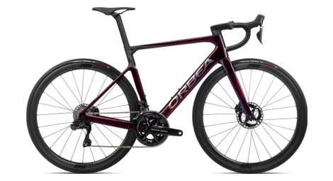 Orbea orca m10iltd pwr bicicletta da strada shimano dura-ace di2 12s 700 mm red wine carbon raw grey 2023