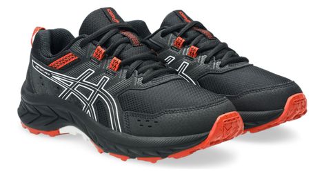 Asics Pre Venture 9 GS Trail-Schuhe Schwarz/Rot Kinder