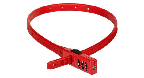Kryptonite Click Lock Cavo rosso