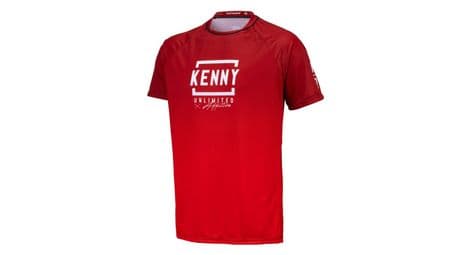 Maillot manches courtes kenny indy rouge