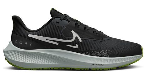 Chaussures de running nike air zoom pegasus 39 shield noir vert femme