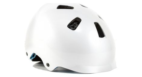 Bontrager jet wavecel weiß / azurblauer kinderhelm