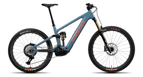 VTT Électrique Tout-Suspendu Santa Cruz Vala Carbone CC XT Di2 Lite RSV Shimano 12V 600 Wh Bosch 120 Nm MX (29''/27.5'') Bleu Gloss Slate Blue 2027