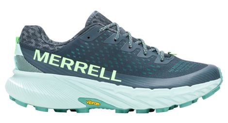 merrell agility peak 5 trailrunning schuhe blau