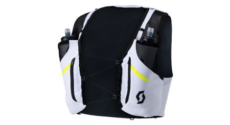 unisex hydration jacket scott rc pro tr 10l flasks white