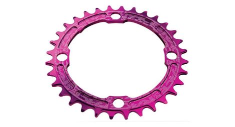 Race face narrow wide single chainring 104mm bcd purple 36