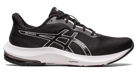 Chaussures de running asics gel pulse 14 noir blanc