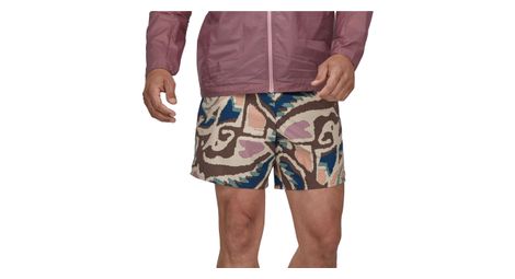 Short patagonia trailfarer beige bleu