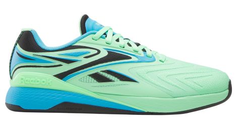 reebok nano x5 edge men s training shoes green blue
