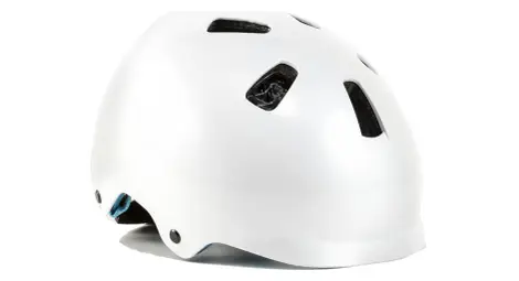 Bontrager jet wavecel helm white / azure teenager