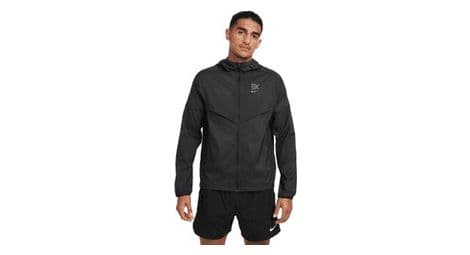 Veste coupe-vent nike dri-fit impossibly light 'kipchoge' noir vert homme