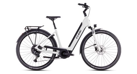 Cube supreme hybrid one 500 easy entry bicicletta elettrica da città shimano cues 10s 500 wh 26'' desert stone beige 2025