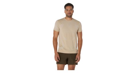 Maillot manches courtes Asics Road Seamless Blanc Homme