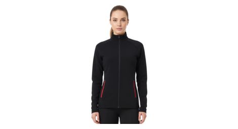 Veste Fjork Merino Ultra 300 Femme – laine mérinos thermorégulante et respirante – chaleur et confort pour l’outdoor noir