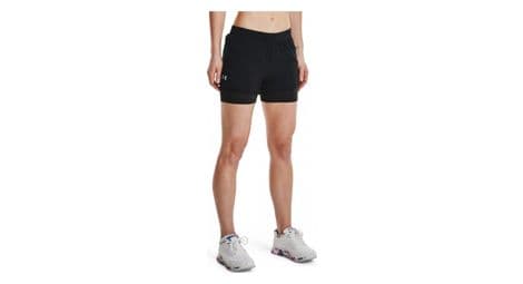 Short 2-en-1 femme under armour iso-chill run