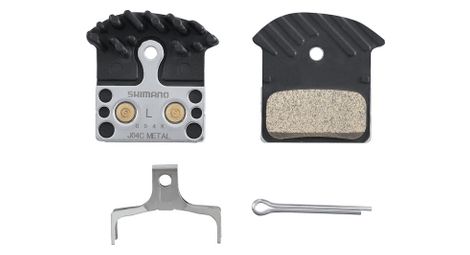 Par de Pastillas de Freno Metálicas Shimano J04C-MF
