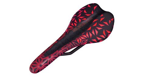 Selle supacaz scorch carbon rouge