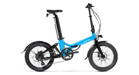 Onemile nomad bicicletta elettrica pieghevole shimano 7v 486wh 20'' blu 2022