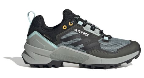 Adidas Terrex Swift R3 GTX Damen-Wanderschuhe Schwarz Grau
