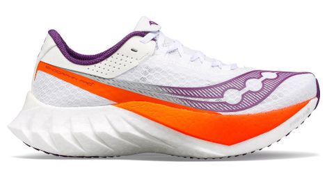 Scarpe da corsa saucony endrophin pro 4 white violet orange