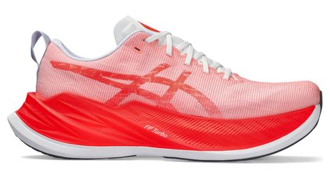 Zapatillas asics superblast unisex - blanco rojo