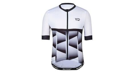 Maillot de cyclisme homme cubic noir/blanc