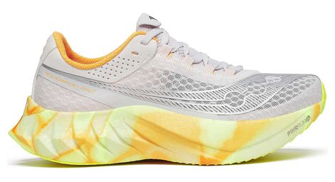 Zapatillas Running Mujer Saucony Endorphin Pro 4 Gris/Naranja