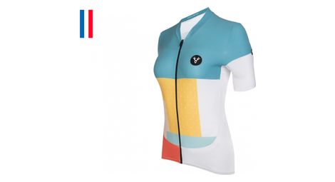 Maillot manches courtes femme lebram portet pelforth coupe ajustée