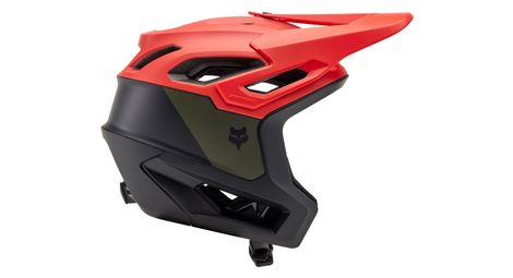 Casque fox dropframe pro helmet rouge 