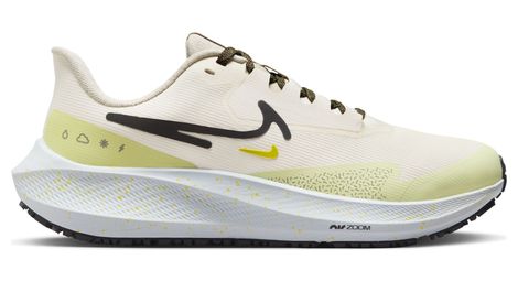 Damen laufschuhe nike air zoom pegasus 39 shield weiß gelb