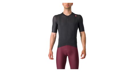 Castelli Kurzarm Trikot Espresso Schwarz