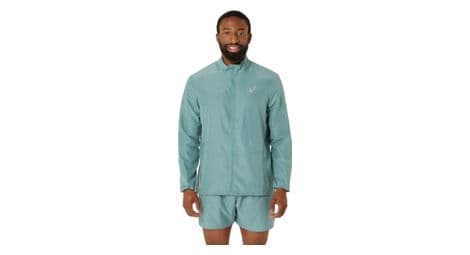 Veste coupe-vent asics core run vert homme