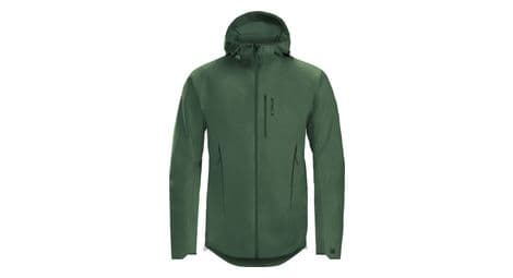 Veste softshell ayaq raven vert