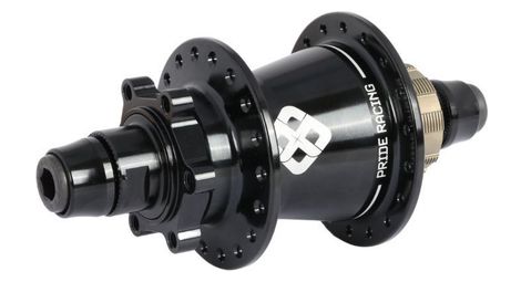 Moyeu arrière pride matrix 28h noir 10mm